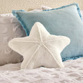 Dusklia - Starfish Cushion - White