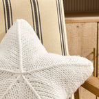Dusklia - Starfish Sofa Cushion - White