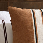 Dusklia - Stripe Cushion Cover - Tan