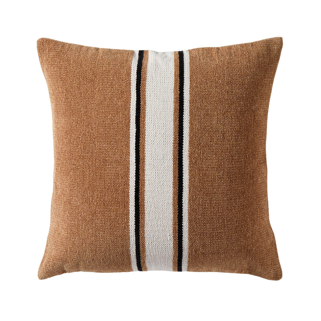 Dusklia - Stripe Cushion Cover - Tan