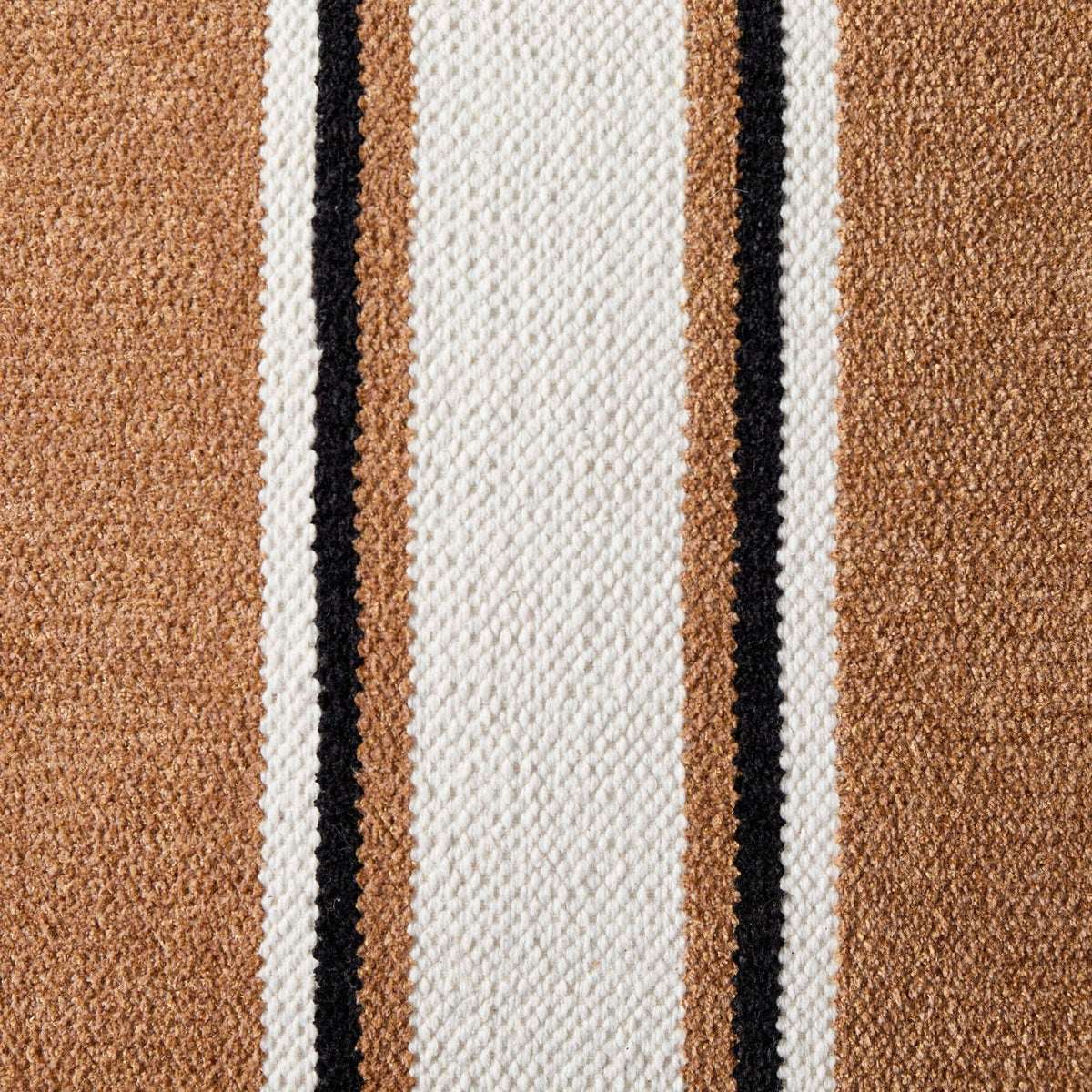 Dusklia - Stripe Cushion Cover - Tan