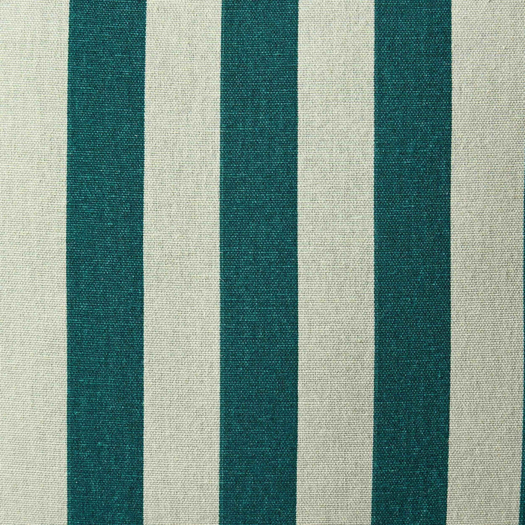 Dusklia - Stripe Frill Edge Cushion Cover - Green