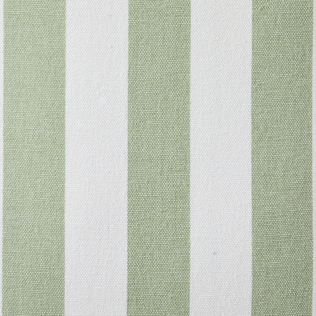 Dusklia - Stripe Frill Edge Cushion Cover - Sage