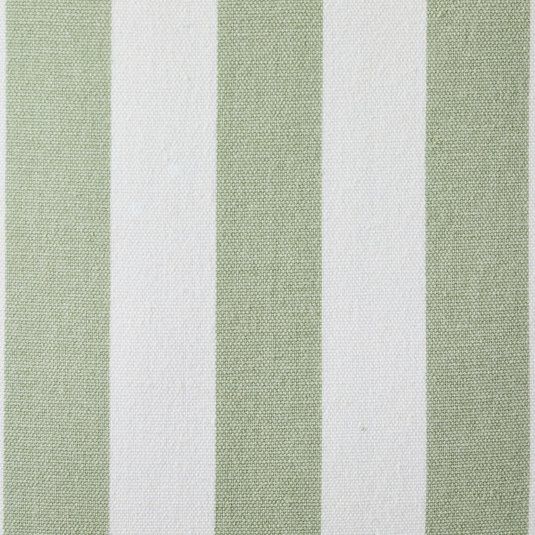 Dusklia - Stripe Frill Edge Cushion Cover - Sage