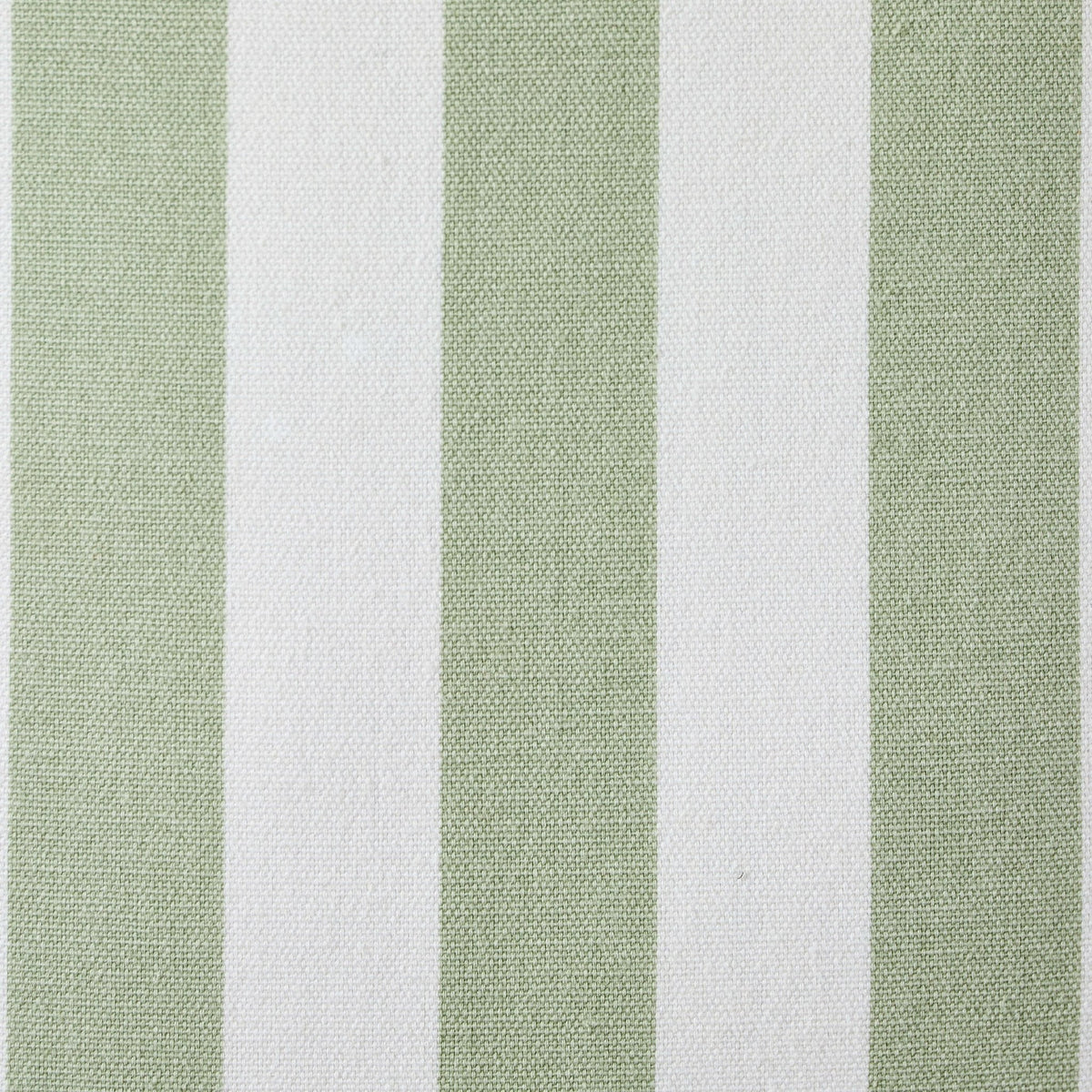 Dusklia - Stripe Frill Edge Sofa Cushion Cover - Sage