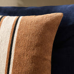 Dusklia - Stripe Sofa Cushion Cover - Tan