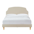 Dusklia - Surrey Bed Frame - Beige