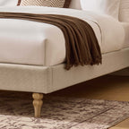 Dusklia - Surrey Bed Frame - Beige