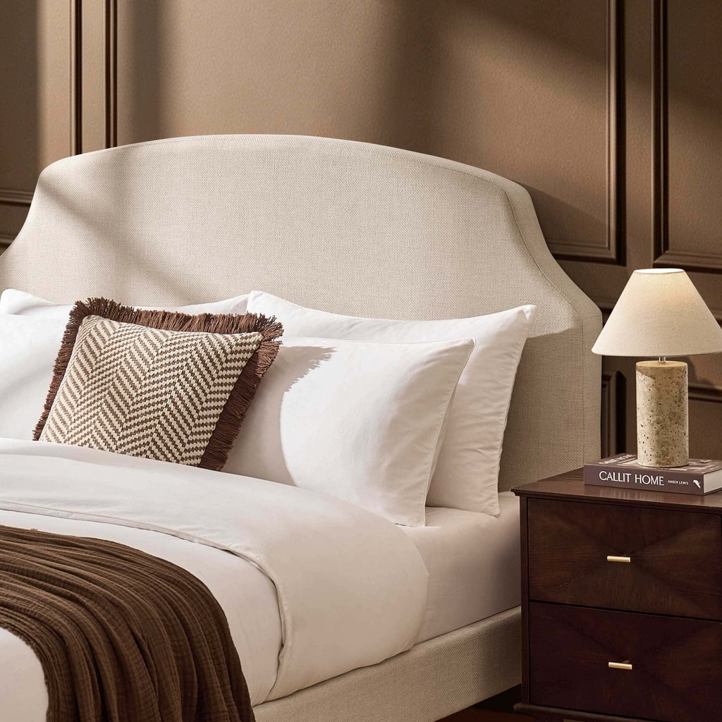 Dusklia - Surrey Bed Frame - Beige