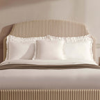 Dusklia - Surrey Bed Frame - Chocolate Stripe