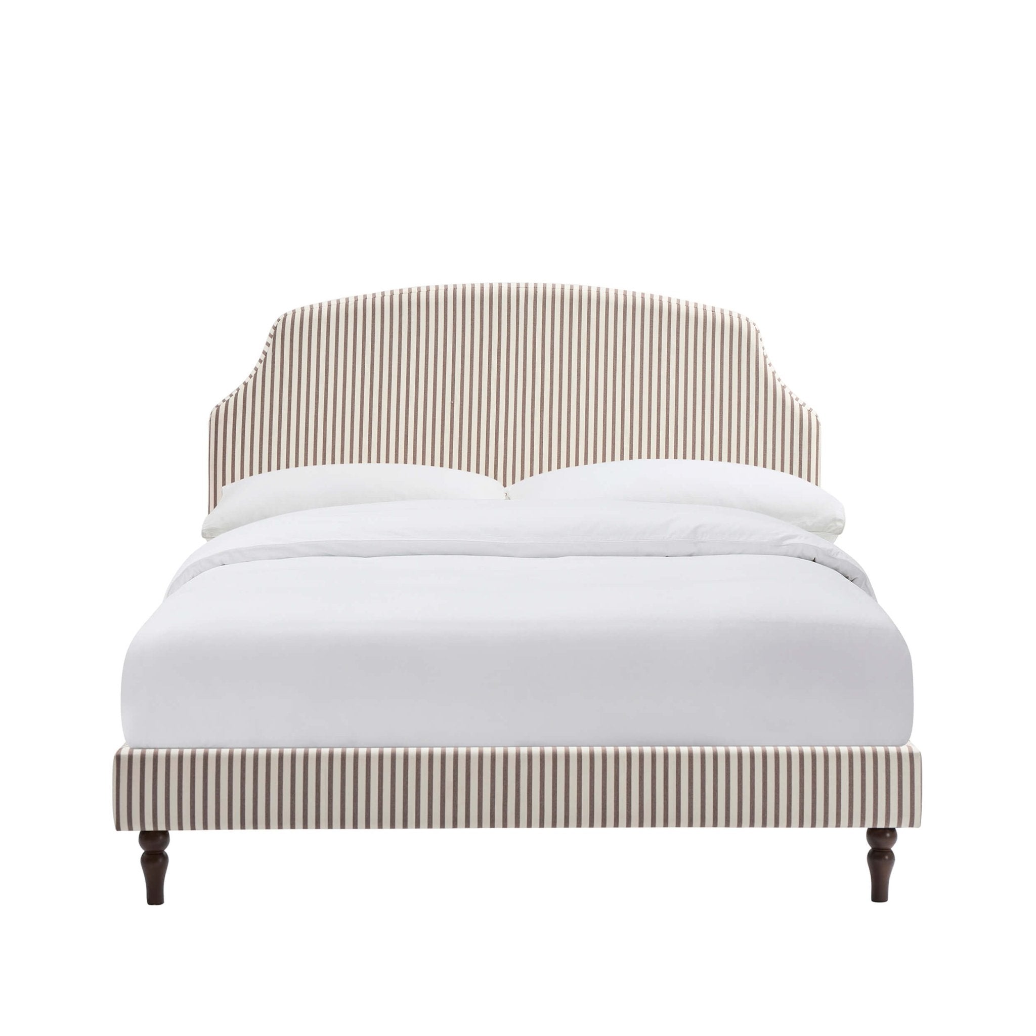 Dusklia - Surrey Bed Frame - Chocolate Stripe
