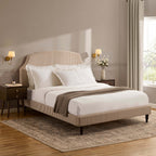 Dusklia - Surrey Bed Frame - Chocolate Stripe