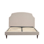 Dusklia - Surrey Bed Frame - Chocolate Stripe