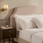 Dusklia - Surrey Bed Frame - Chocolate Stripe