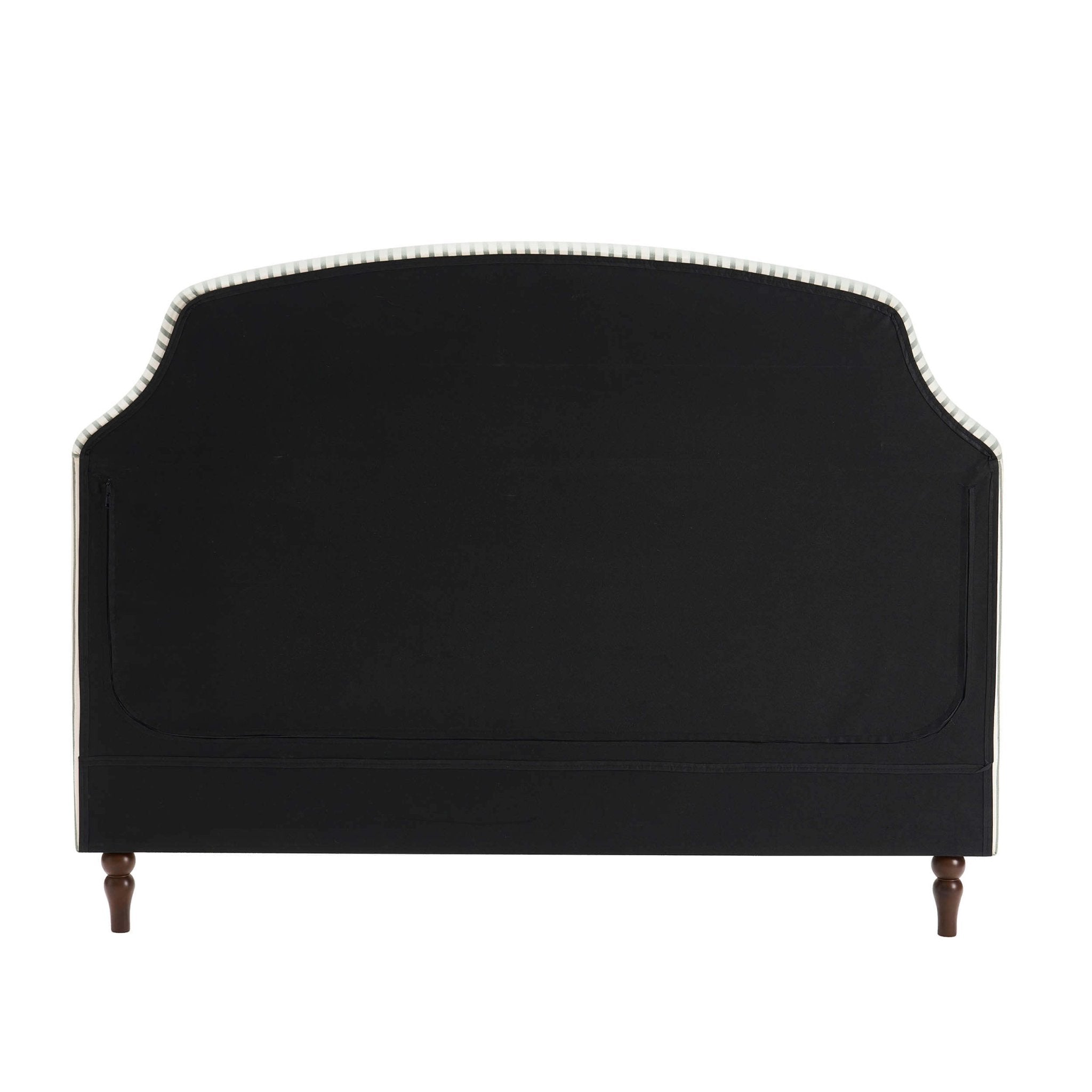 Dusklia - Surrey Bed Frame - Sage Stripe