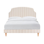 Dusklia - Surrey Bed Frame - Thin Stripe