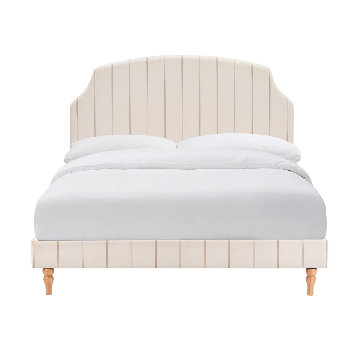 Dusklia - Surrey Bed Frame - Thin Stripe