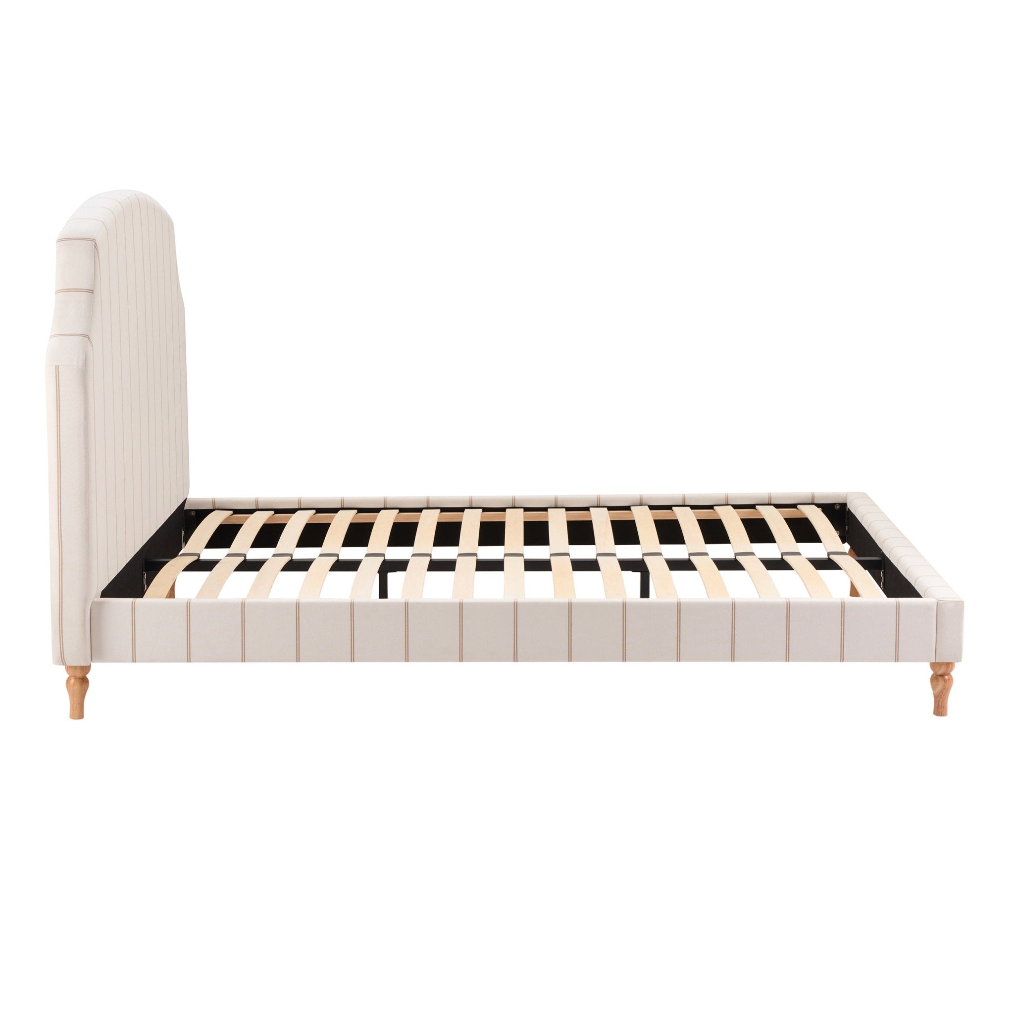 Dusklia - Surrey Bed Frame - Thin Stripe