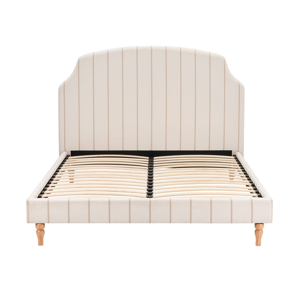 Dusklia - Surrey Bed Frame - Thin Stripe