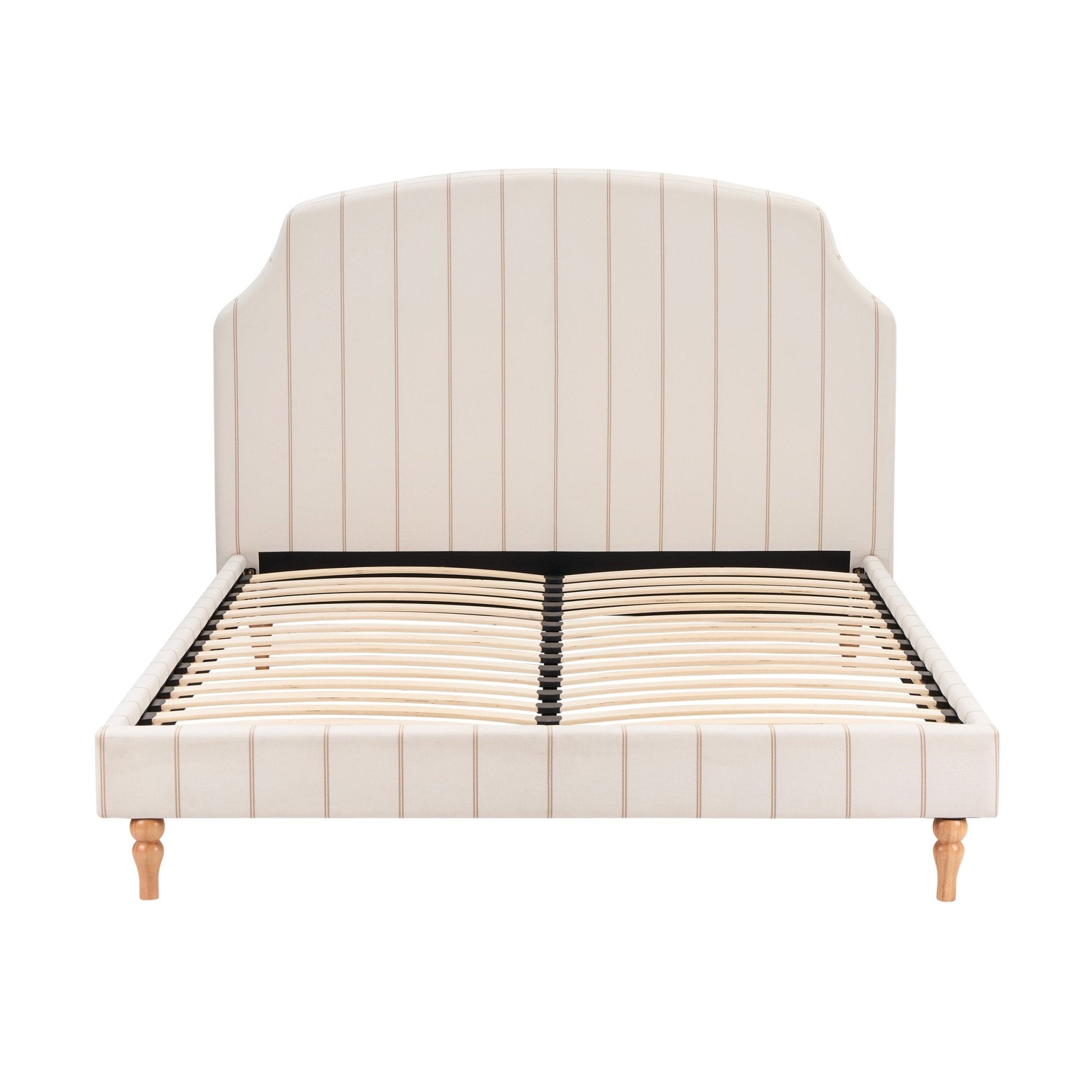 Dusklia - Surrey Bed Frame - Thin Stripe