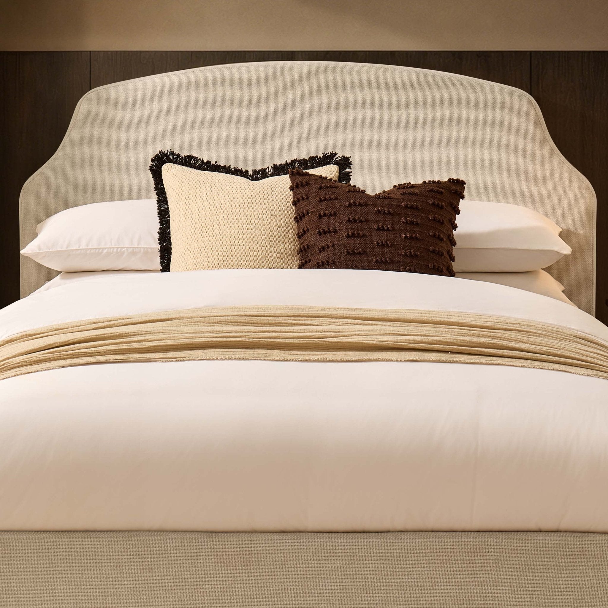 Dusklia - Surrey Ottoman Storage Bed - Beige