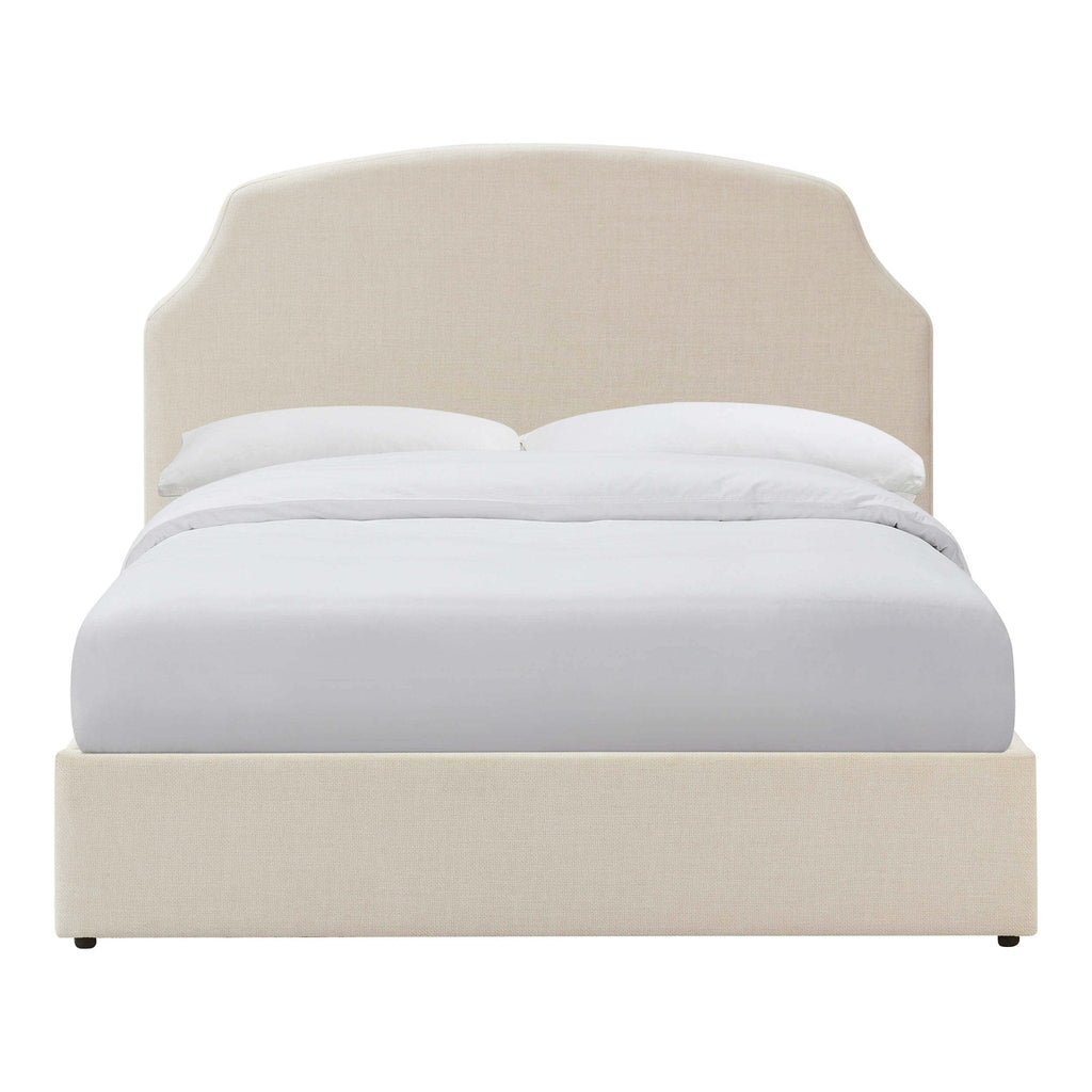 Dusklia - Surrey Ottoman Storage Bed - Beige