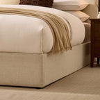 Dusklia - Surrey Ottoman Storage Bed - Beige