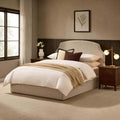 Dusklia - Surrey Ottoman Storage Bed - Beige