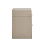Dusklia - Susie 2 Drawer Bedside Table - Taupe