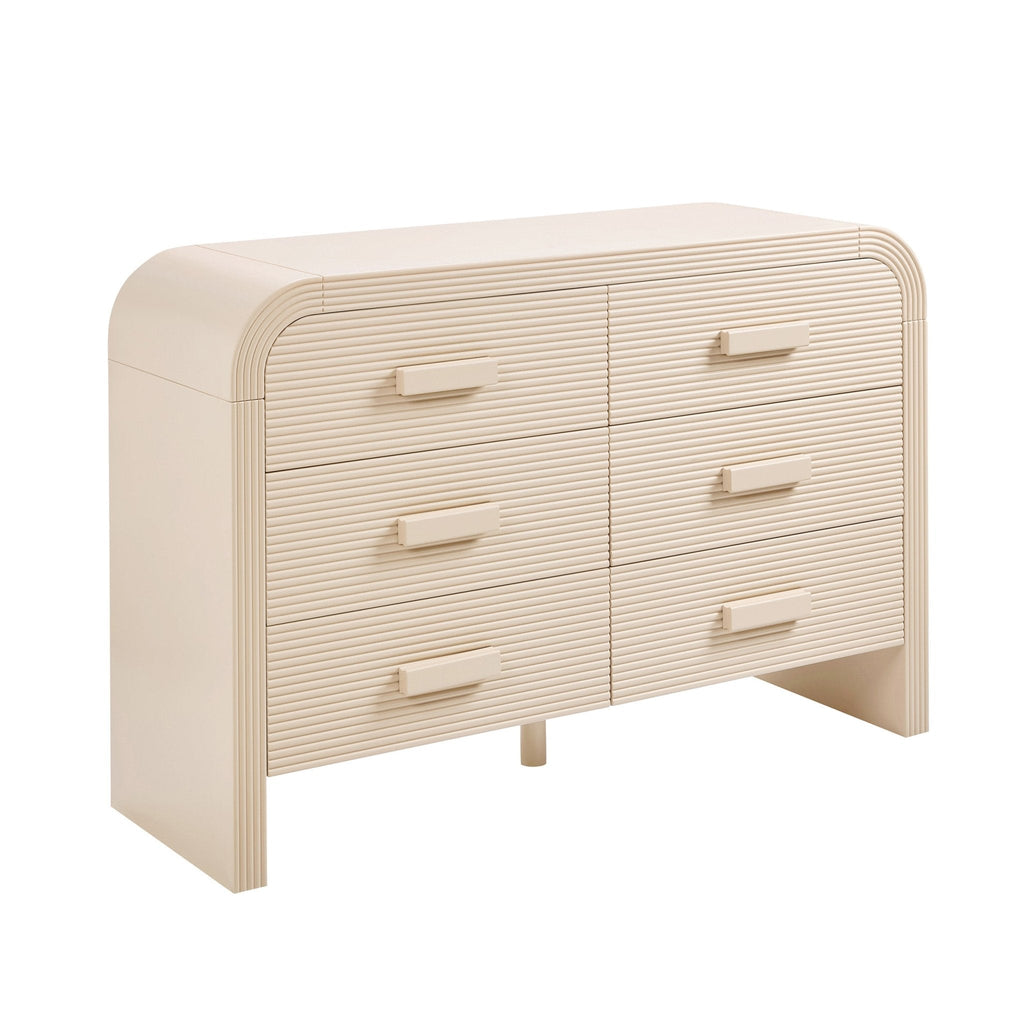 Dusklia - Susie 6 Drawer Chest - Sand
