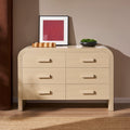 Dusklia - Susie 6 Drawer Chest - Sand