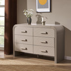 Dusklia - Susie 6 Drawer Chest - Taupe
