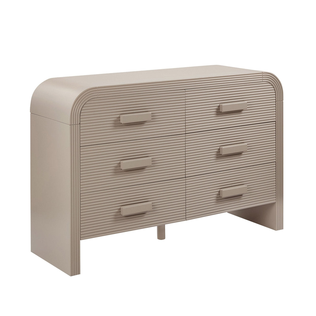Dusklia - Susie 6 Drawer Chest - Taupe
