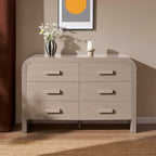 Dusklia - Susie 6 Drawer Chest - Taupe