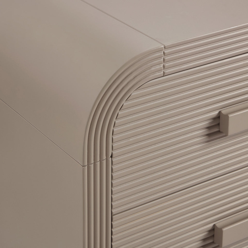 Dusklia - Susie 6 Drawer Chest - Taupe