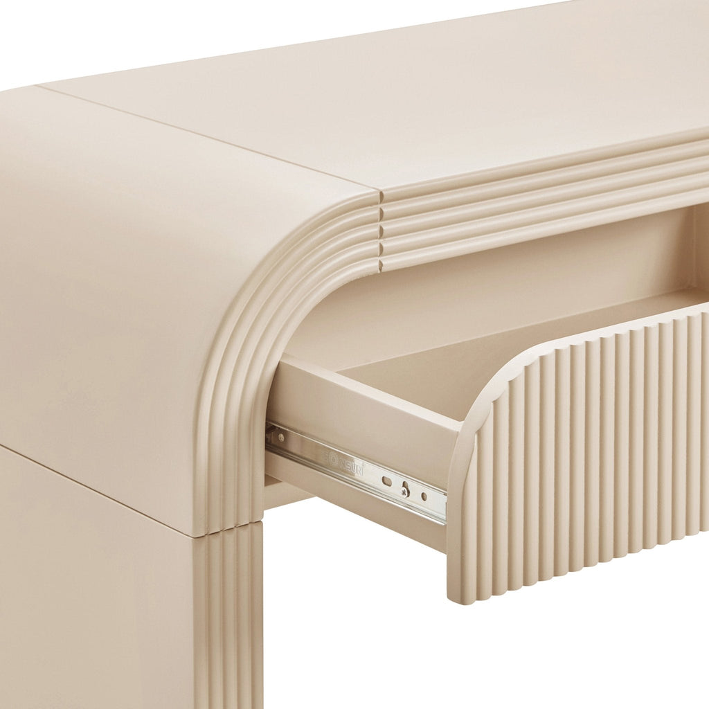 Dusklia - Susie Dressing Table with Drawers - Sand