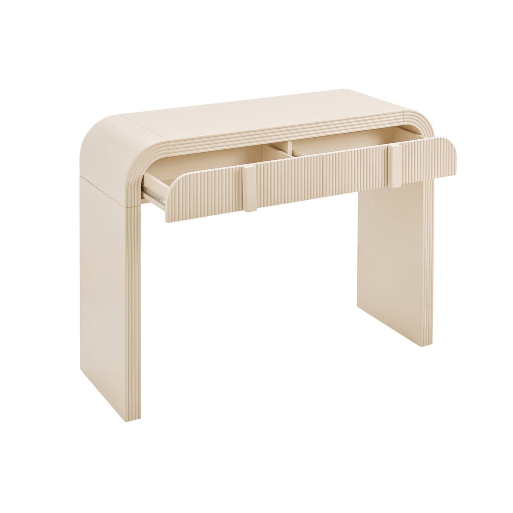 Dusklia - Susie Dressing Table with Drawers - Sand