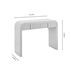 Dusklia - Susie Dressing Table with Drawers - Sand