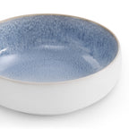Dusklia - Sutton Stoneware Set of 4 Cereal Bowls - Light Blue