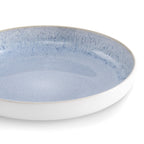 Dusklia - Sutton Stoneware Set of 4 Pasta Bowls - Light Blue