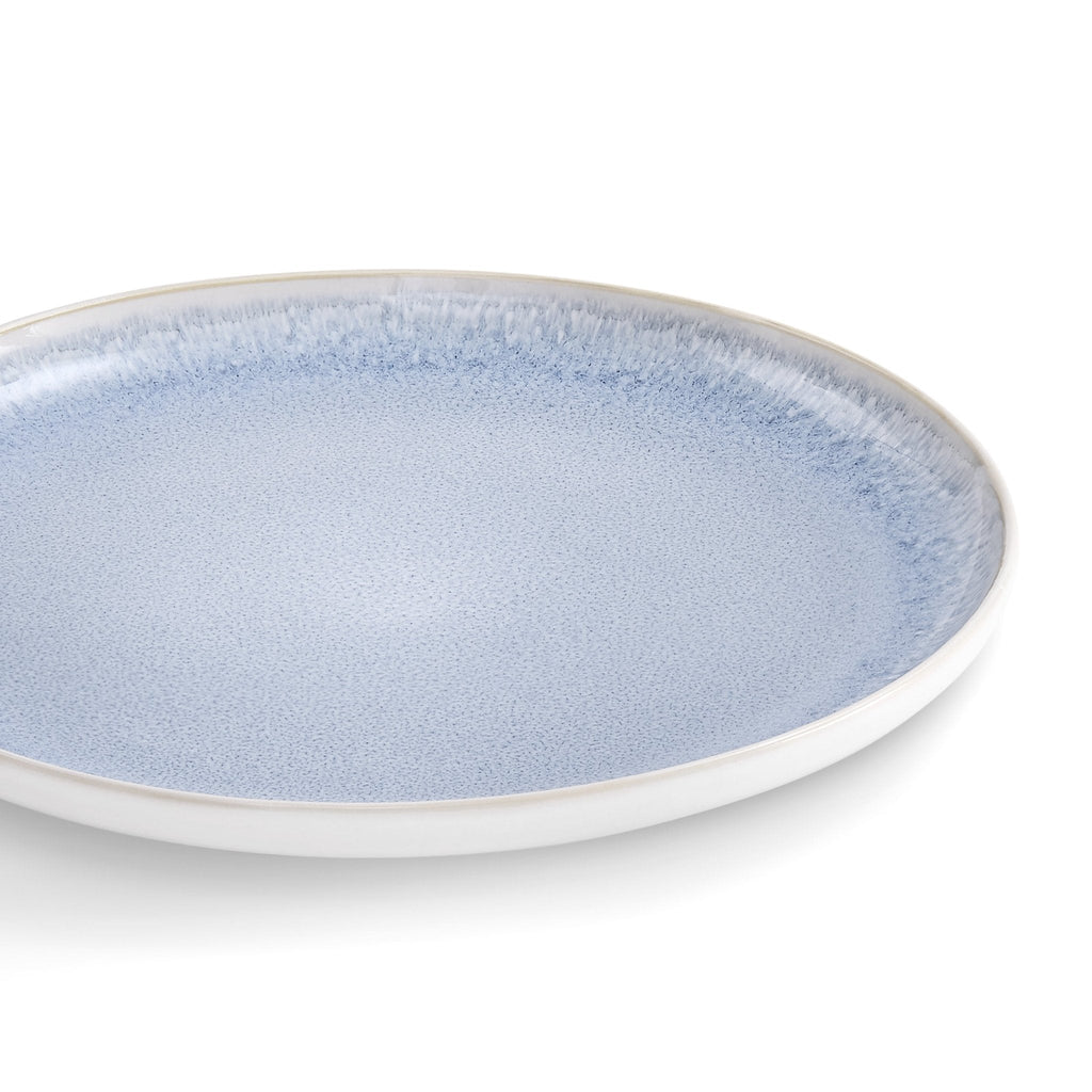 Dusklia - Sutton Stoneware Set of 4 Side Plates - Light Blue