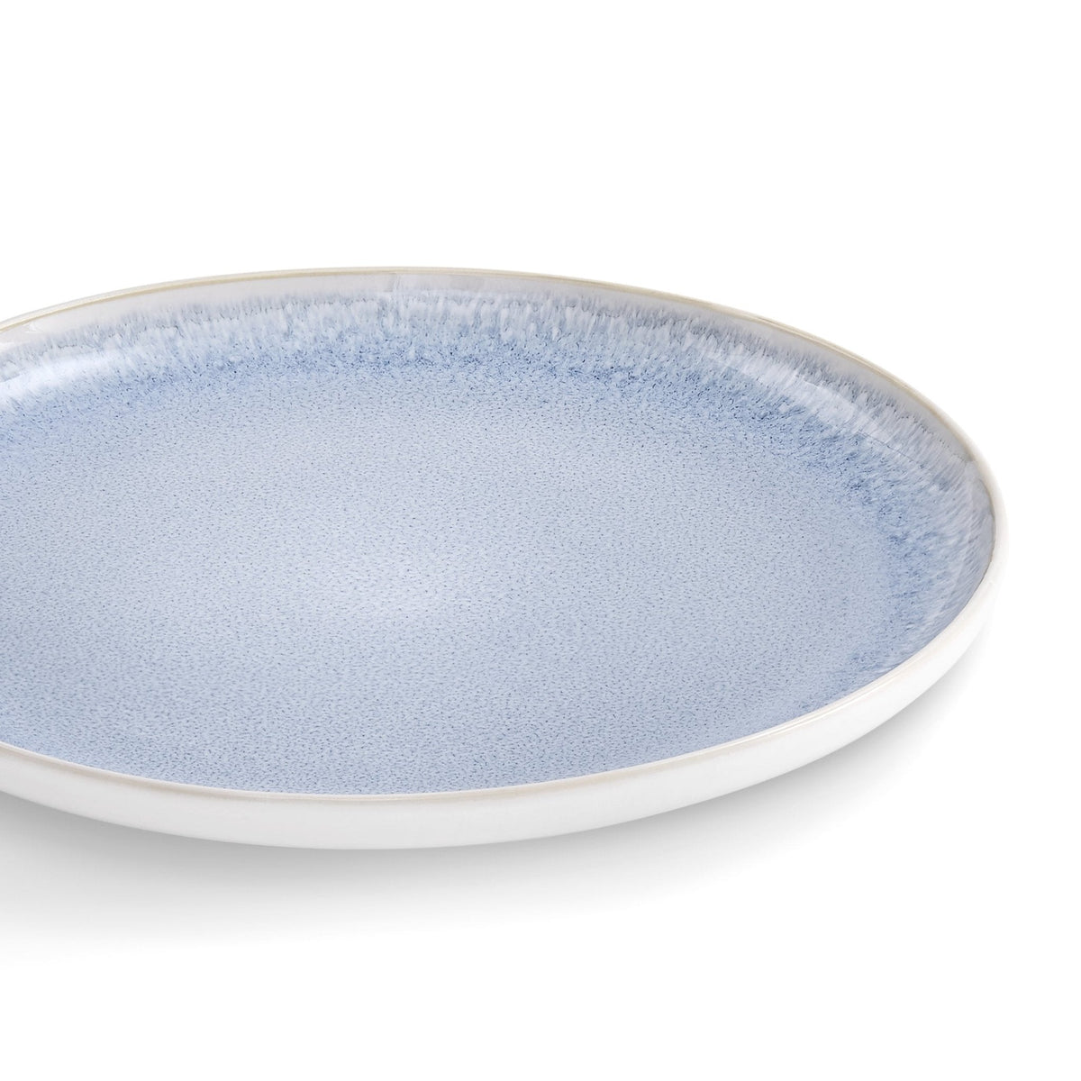 Dusklia - Sutton Stoneware Set of 4 Side Plates - Light Blue