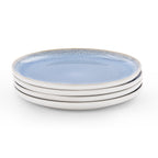 Dusklia - Sutton Stoneware Set of 4 Side Plates - Light Blue