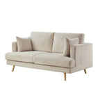Dusklia - Sweden 2 Seater Sofa - Rib Ecru