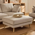 Dusklia - Sweden Pouffe - Rib Ecru