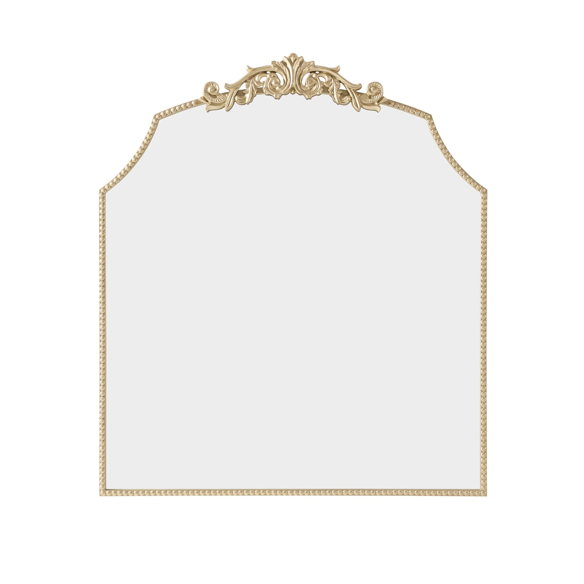 Dusklia - Sylvie Traditional Arched Mirror - Gold