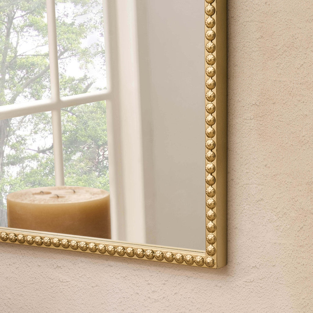 Dusklia - Sylvie Traditional Arched Mirror - Gold