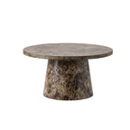 Dusklia - Talia Coffee Table -  Dark Marble Effect