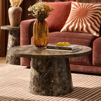 Dusklia - Talia Coffee Table -  Dark Marble Effect