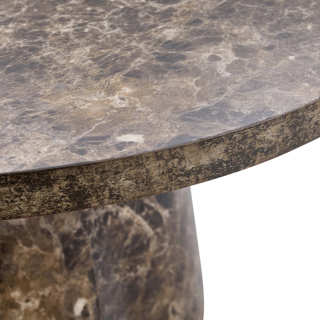 Dusklia - Talia Coffee Table -  Dark Marble Effect